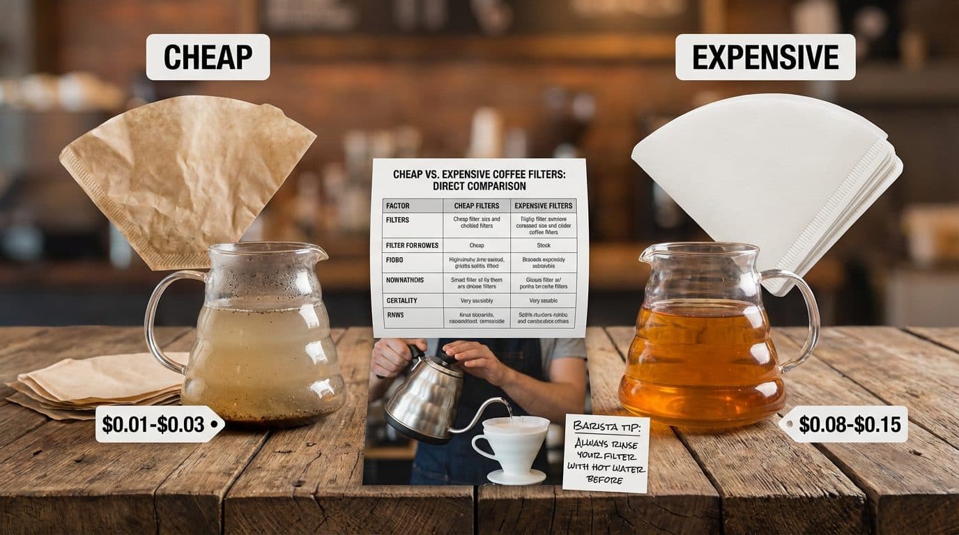 Cheap vs. Expensive Coffee Filters: Direct Comparison