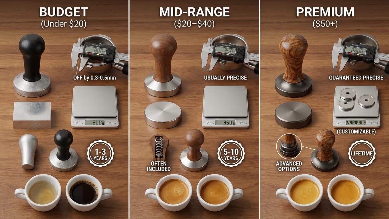 Cheap vs. Expensive Tampers: Direct Comparison