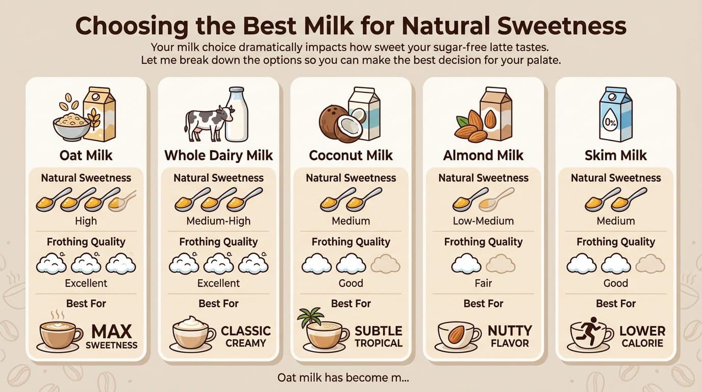 Choosing the Best Milk for Natural Sweetness