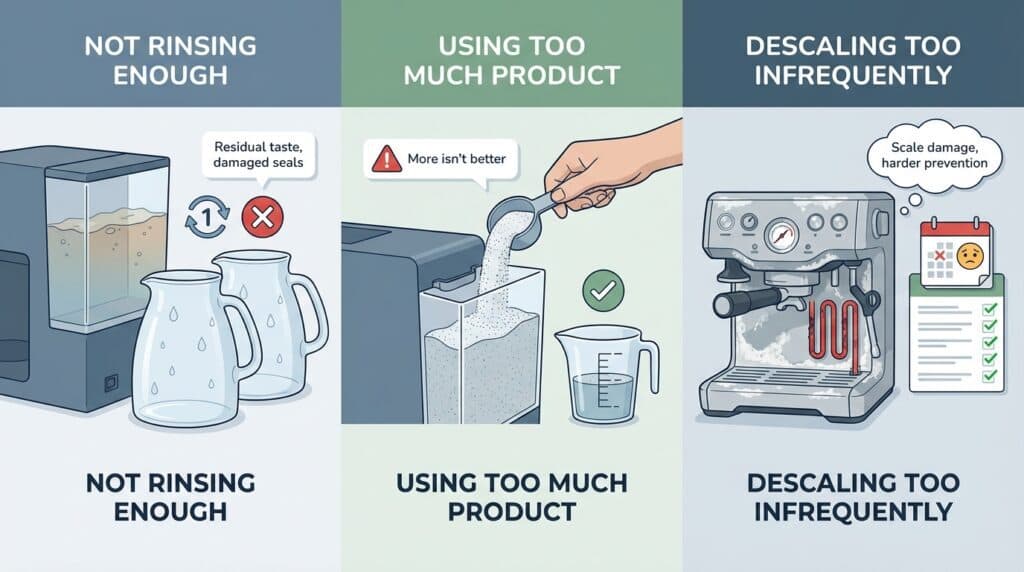 Common Mistakes to Avoid When Descaling
