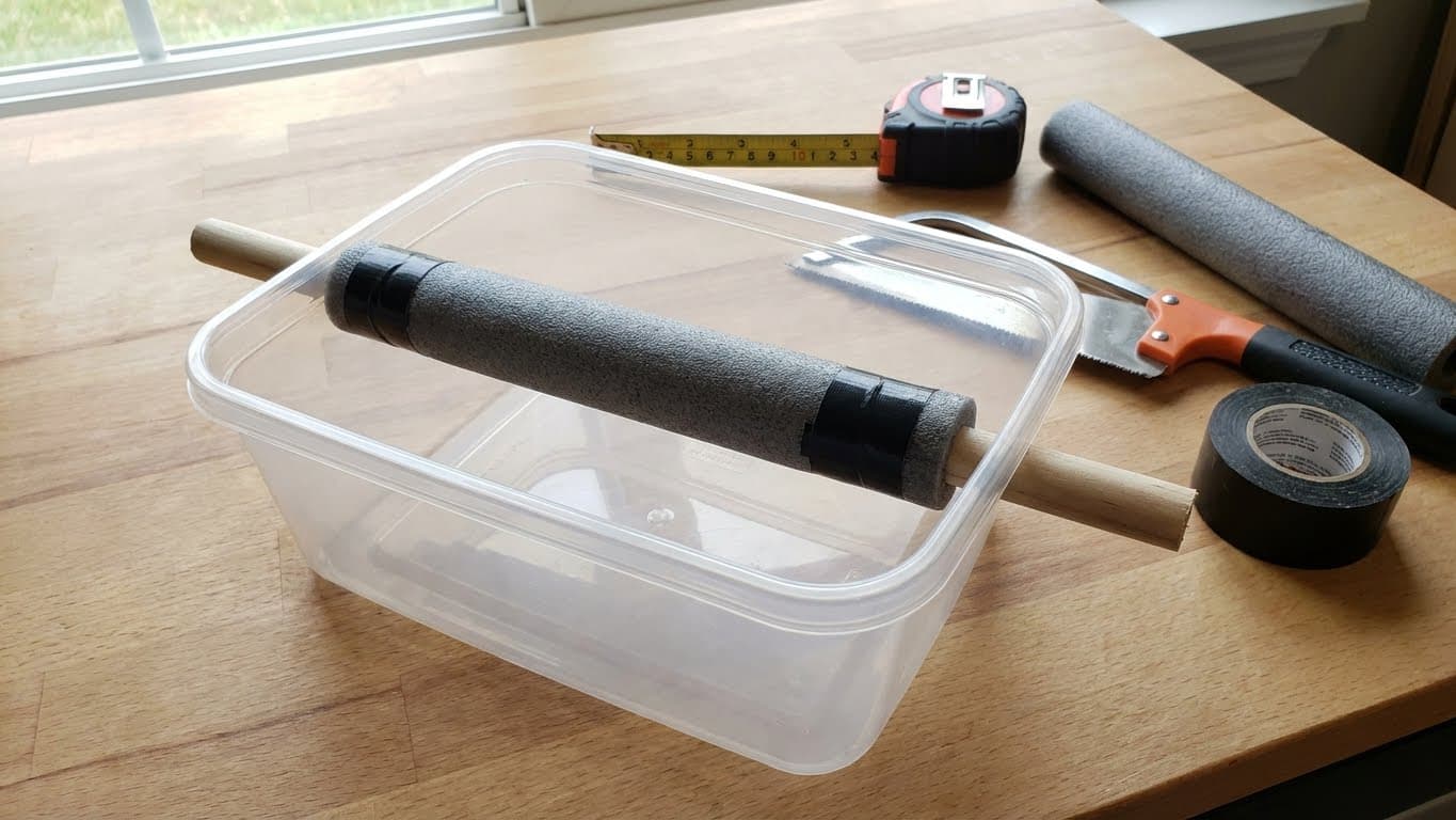 Design 1: The Plastic Container Knock Box