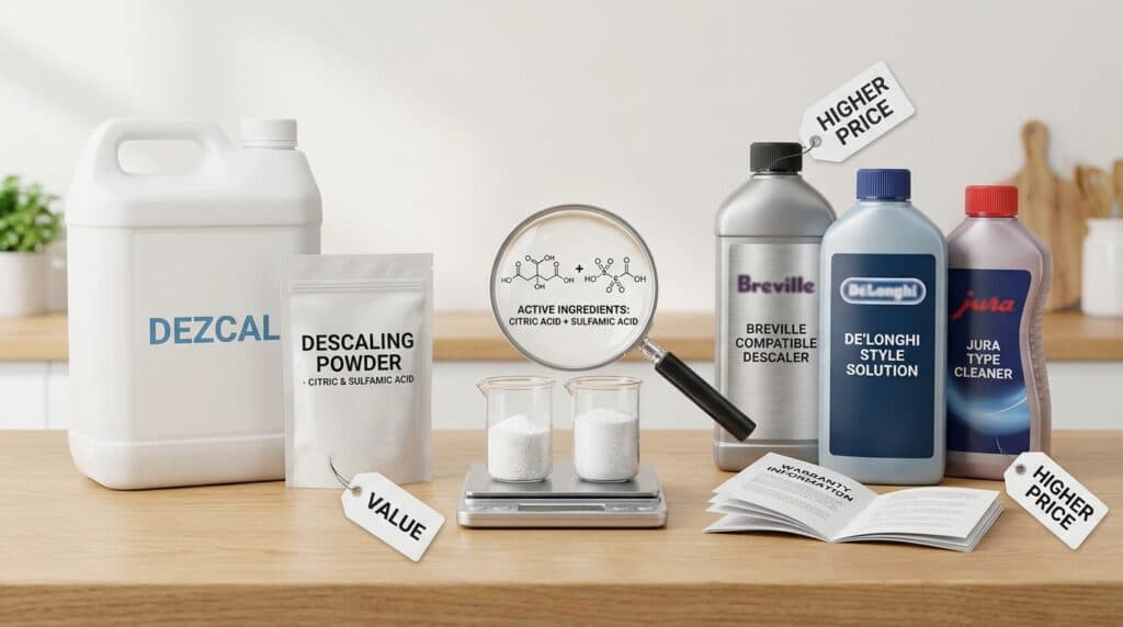 Dezcal vs. Brand-Specific Descalers