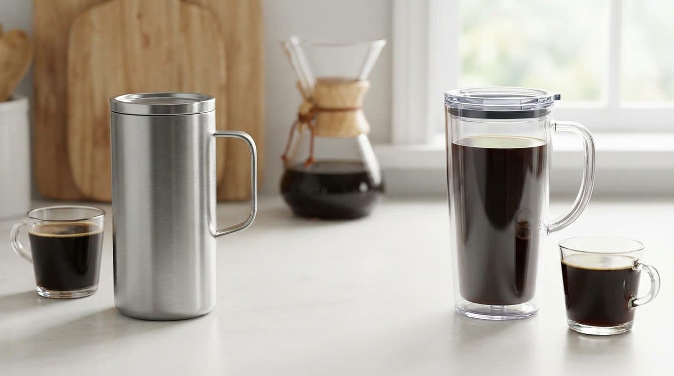 Do insulated mugs affect the taste of coffee?