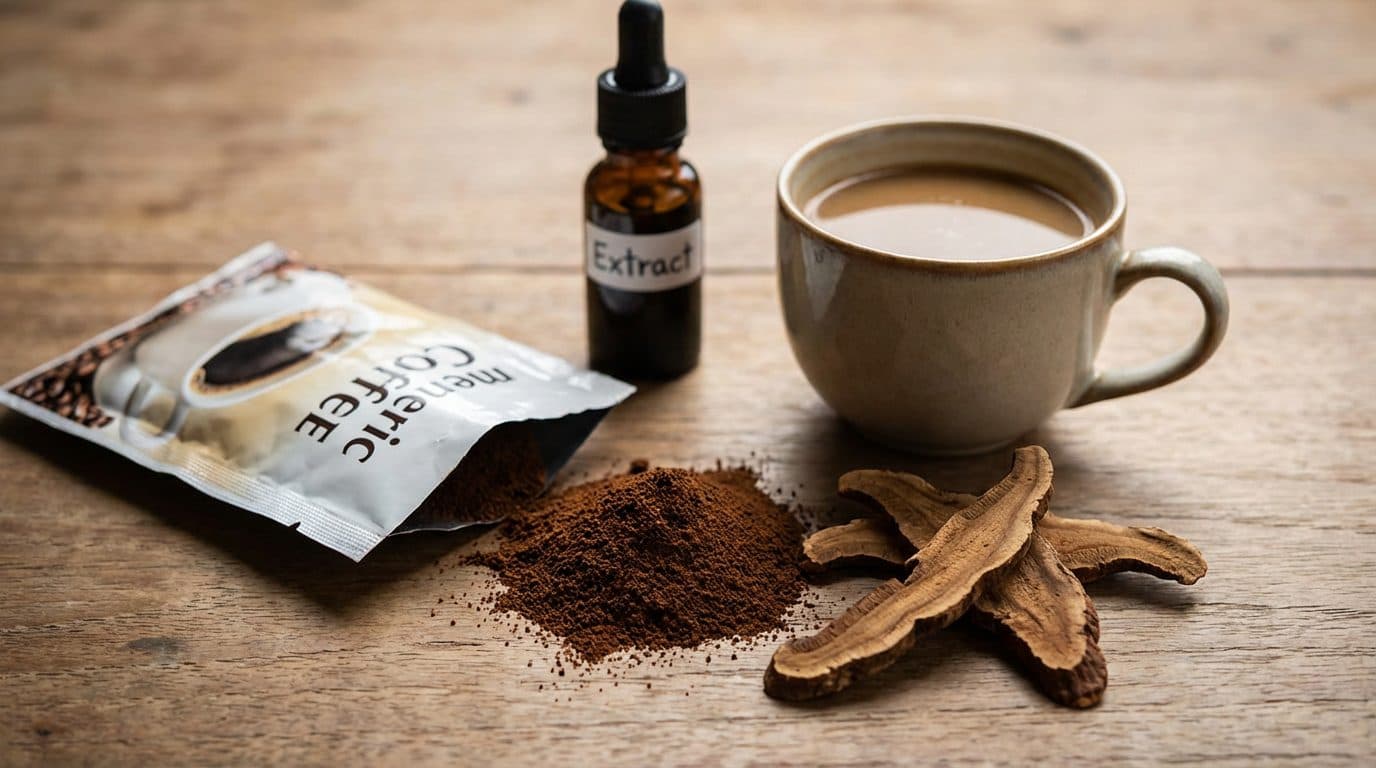 Does Organo Gold Reishi Coffee actually contain reishi mushroom?