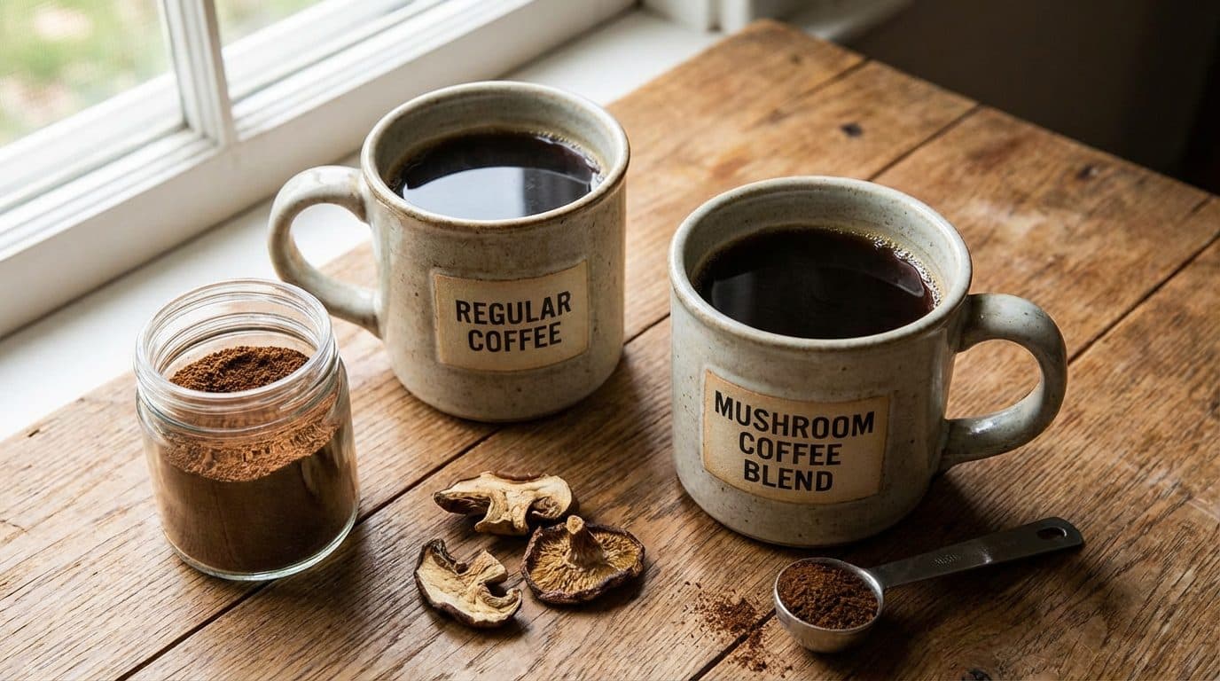 Does mushroom coffee taste like mushrooms?