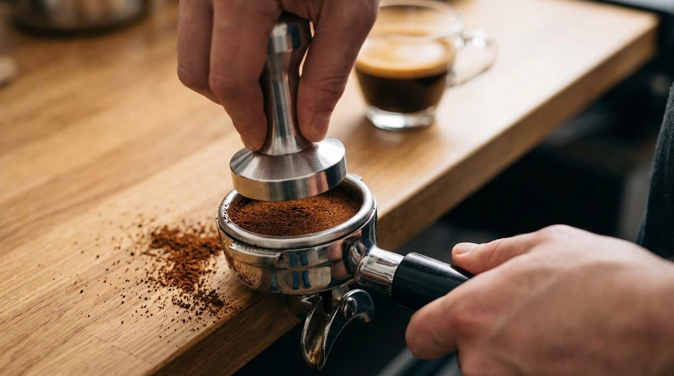 Espresso Mistakes: Tamping and Distribution