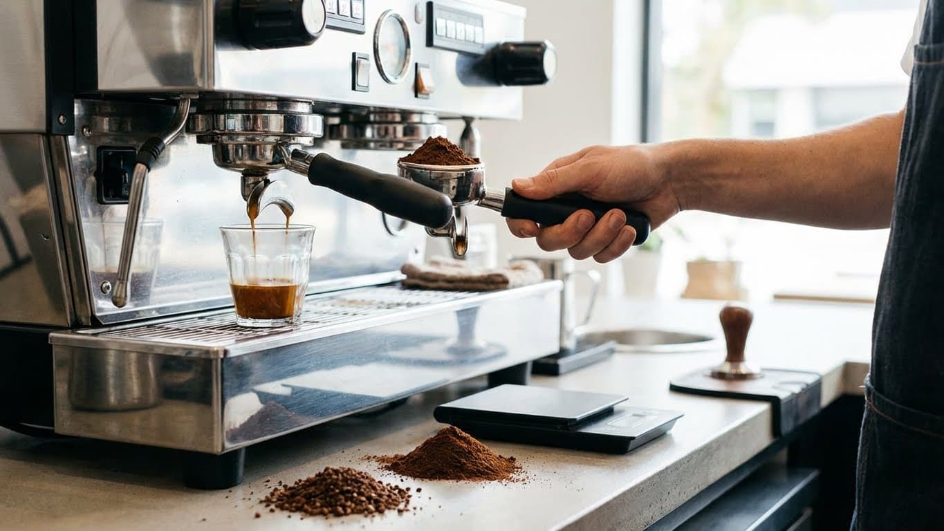 Espresso Shot Too Fast: Grind Finer or Updose?