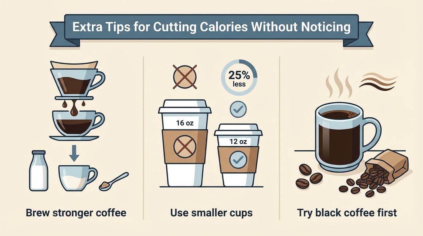 Extra Tips for Cutting Calories Without Noticing