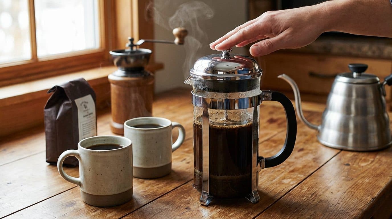 French Press (any brand) – Best for Multiple Cups