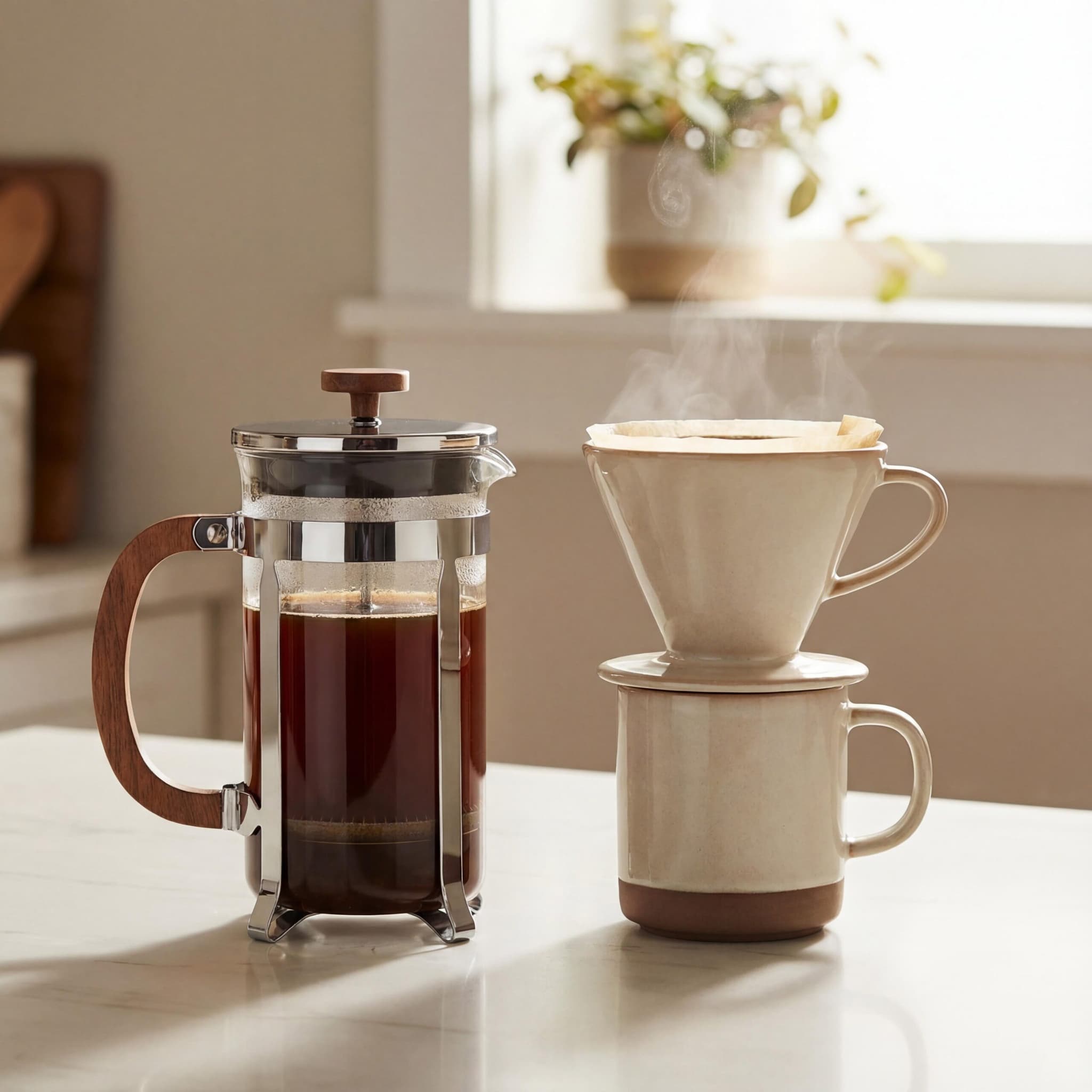 French Press vs Drip Coffee: Which Is Better for Everyday Home Brewing?
