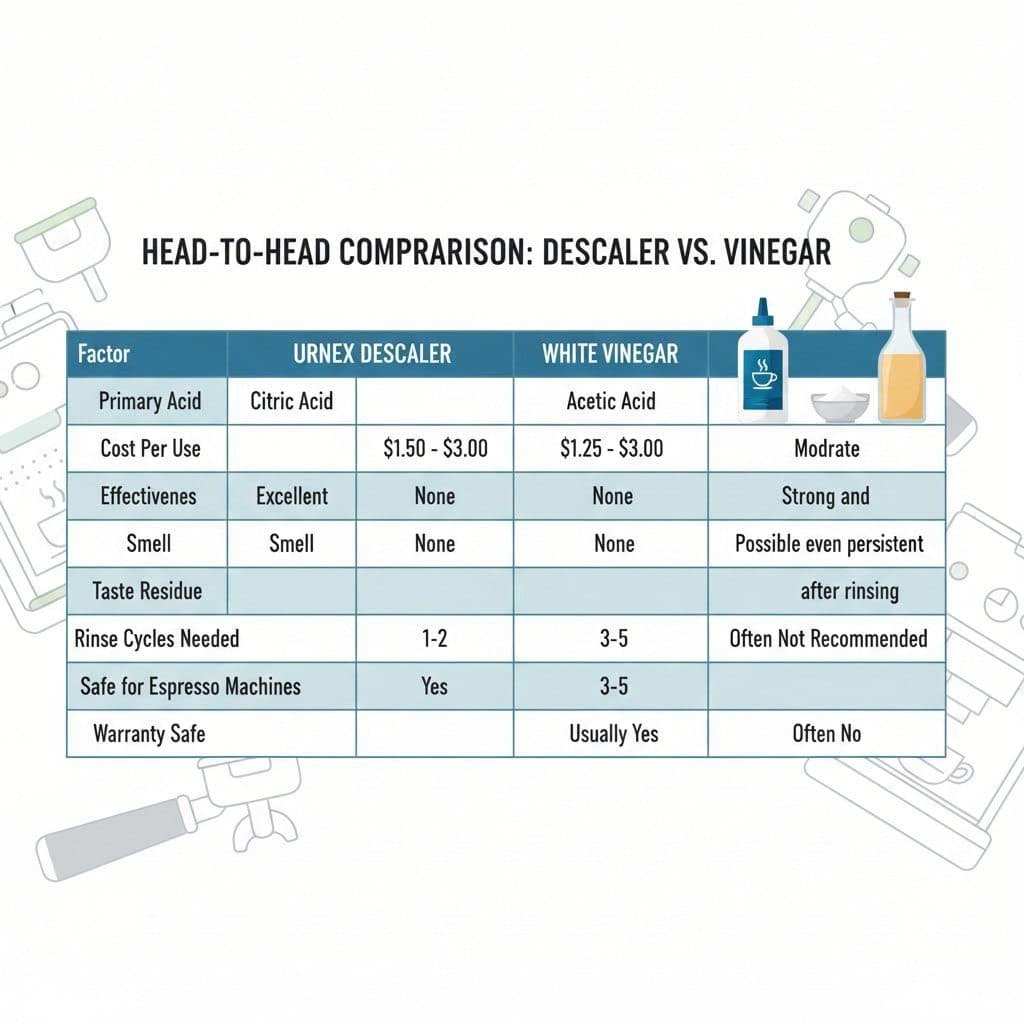 Head-to-Head Comparison: Dezcal vs. Vinegar