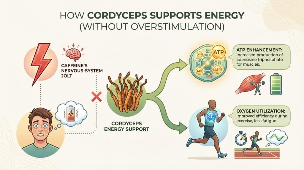 How Cordyceps Supports Energy (Without Overstimulation)