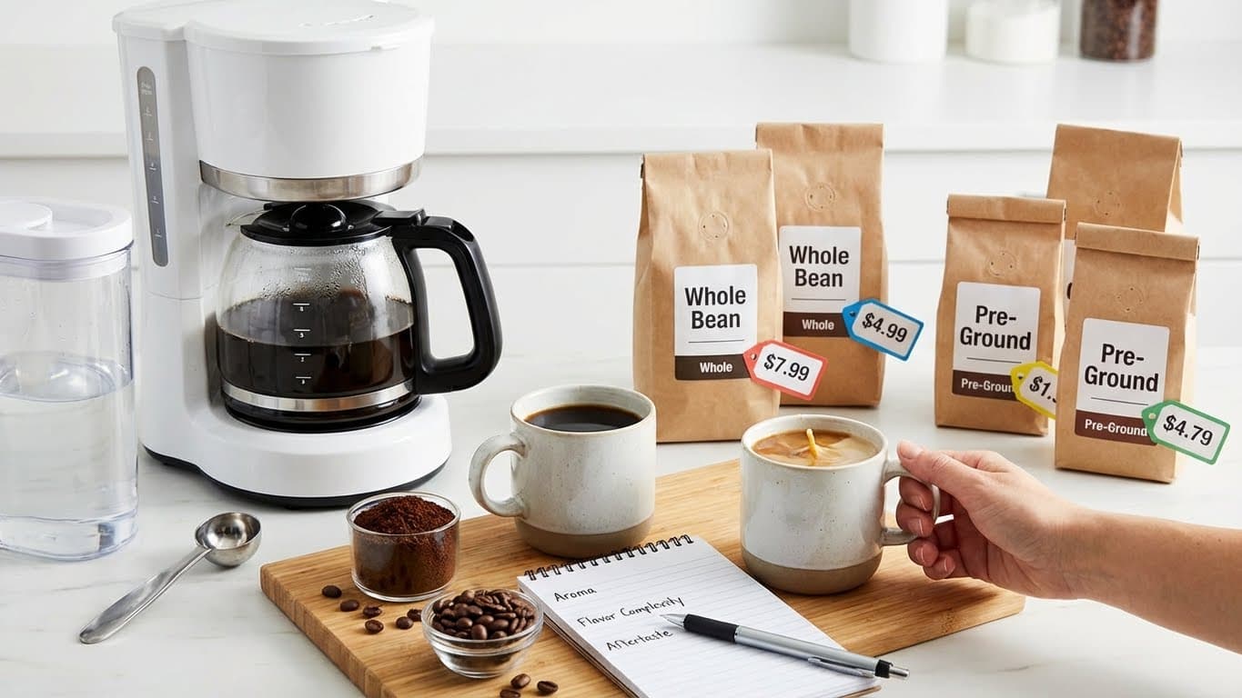 How I Conducted This Supermarket Coffee Taste Test