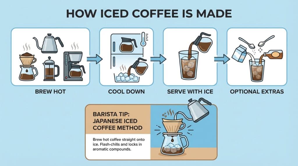 How Iced Coffee Is Made