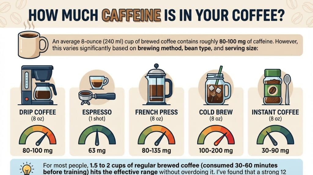 How Much Caffeine Is in Your Coffee?