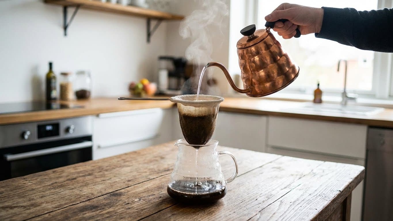 How to Brew Coffee With a Cloth Filter at Home (Nel Drip Style Guide)
