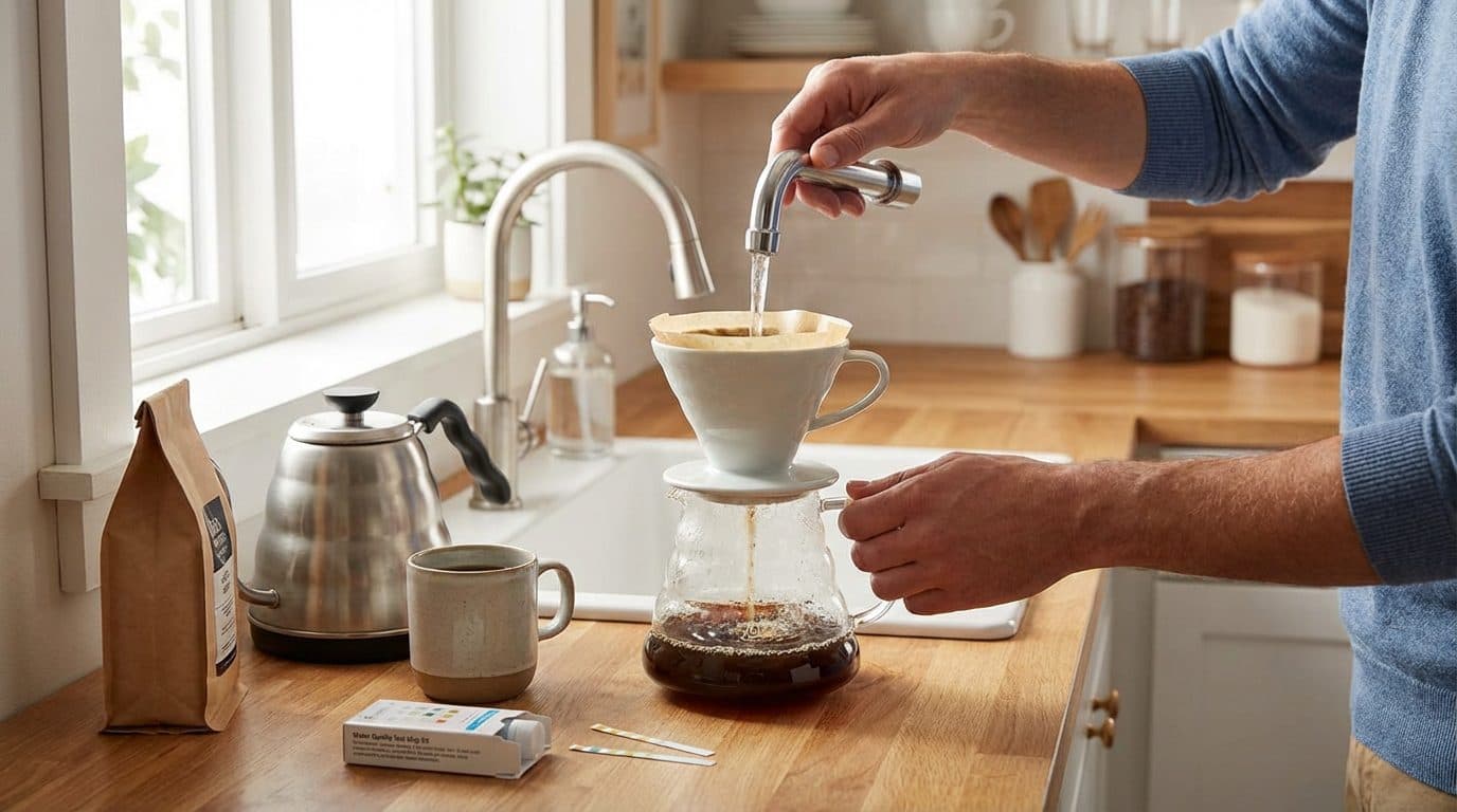 How to Brew Coffee at Home With Tap Water: Step by Step
