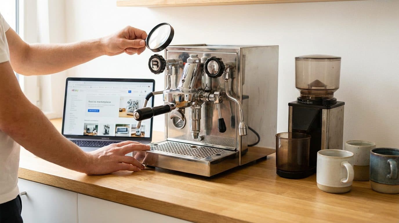 How to Buy Used Coffee Equipment Safely Online as a Beginner