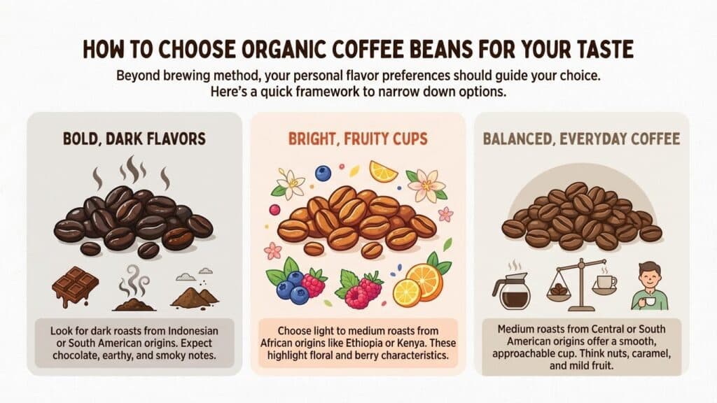 How to Choose Organic Coffee Beans for Your Taste