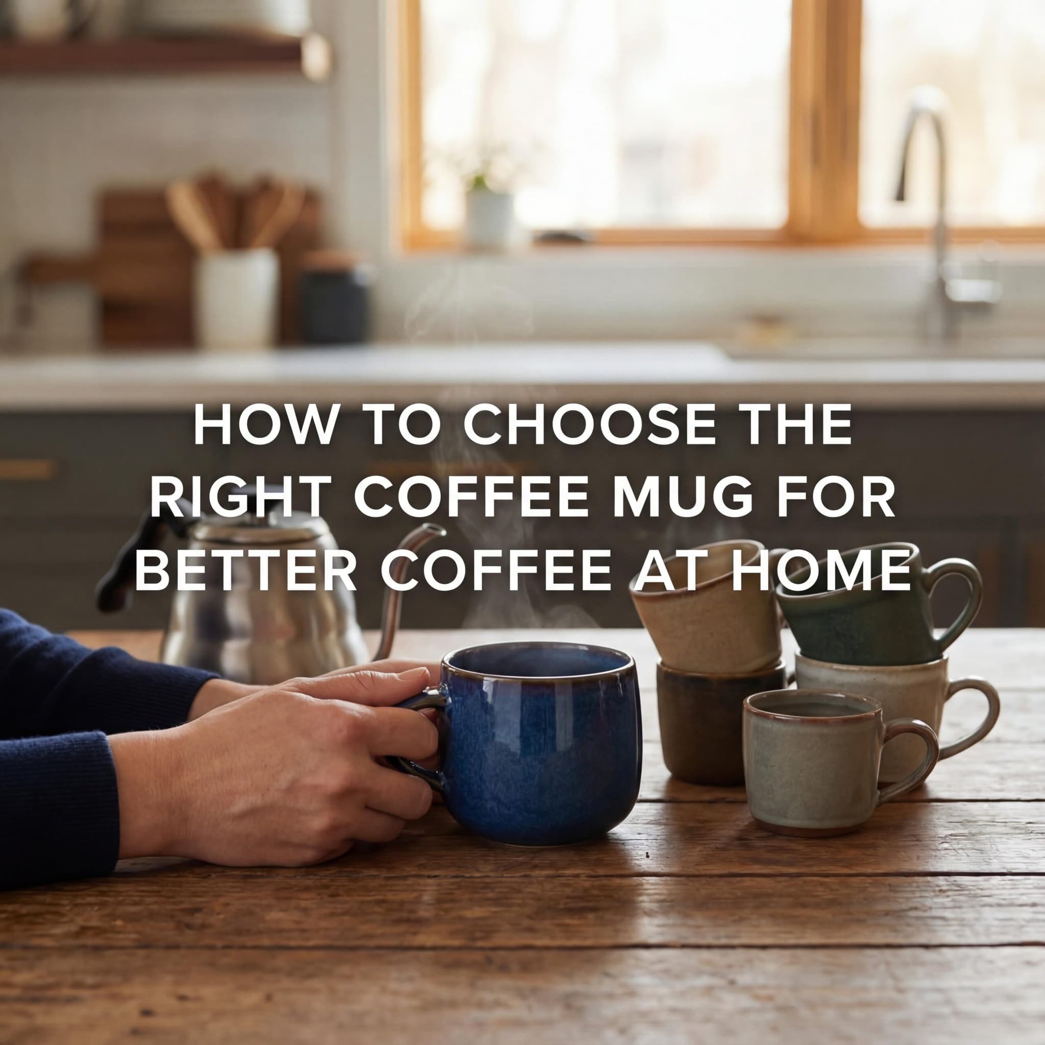 How to Choose the Right Coffee Mug for Better Coffee at Home