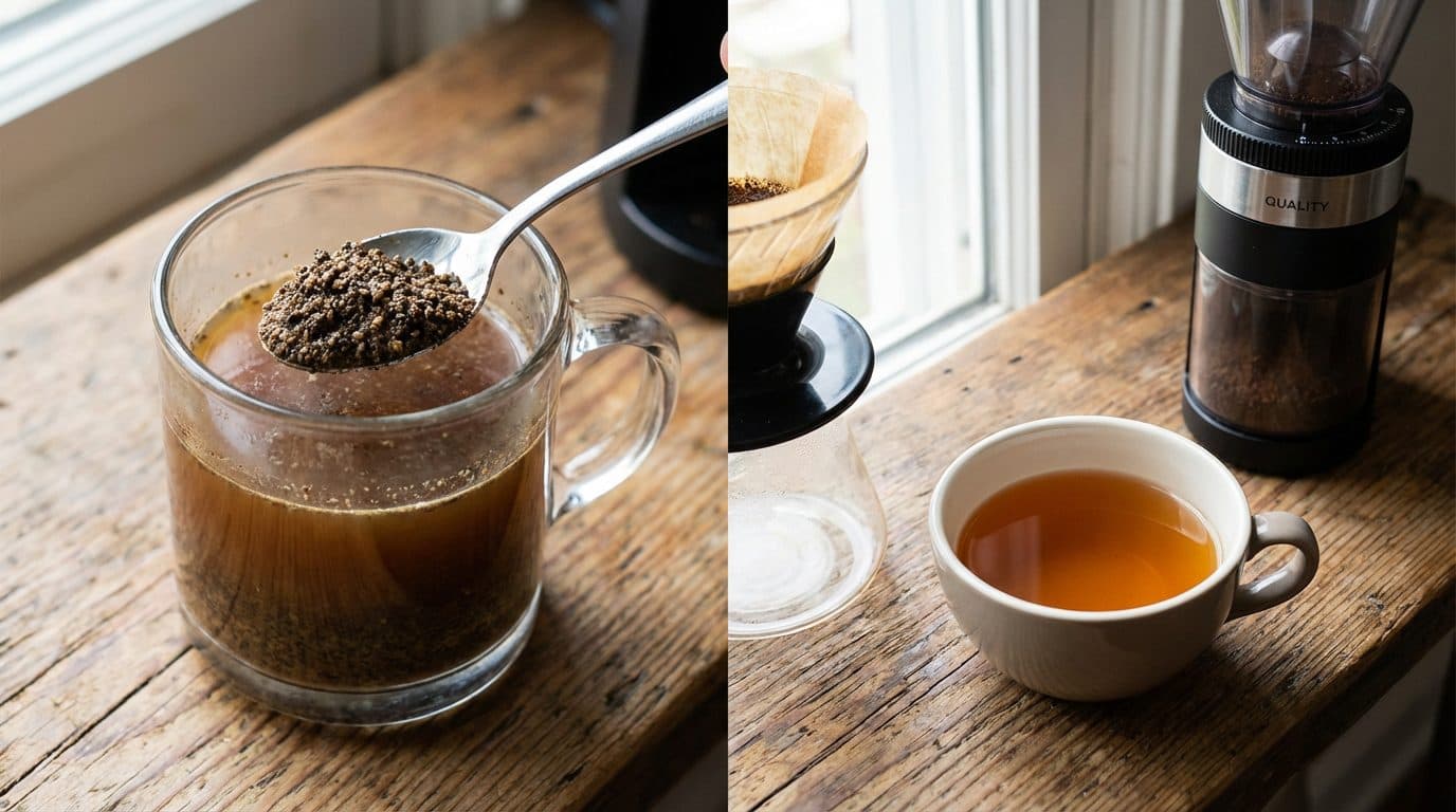 How to Fix Gritty or Chalky Coffee at Home (Texture Problems Solved)