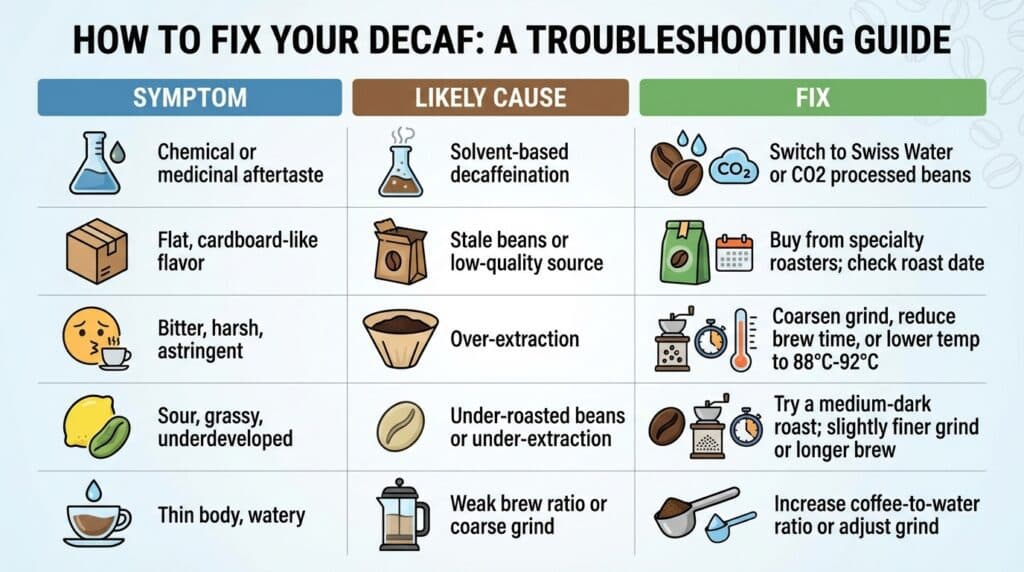 How to Fix Your Decaf: A Troubleshooting Guide
