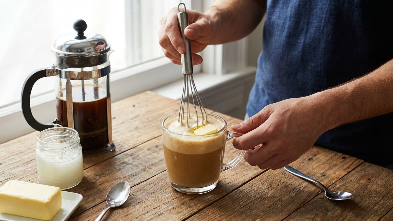 How to Make Bulletproof Coffee Without a Blender