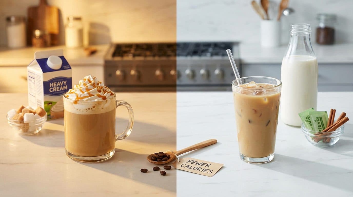 How to Make Coffee Drinks at Home With Fewer Calories (Simple Swaps)