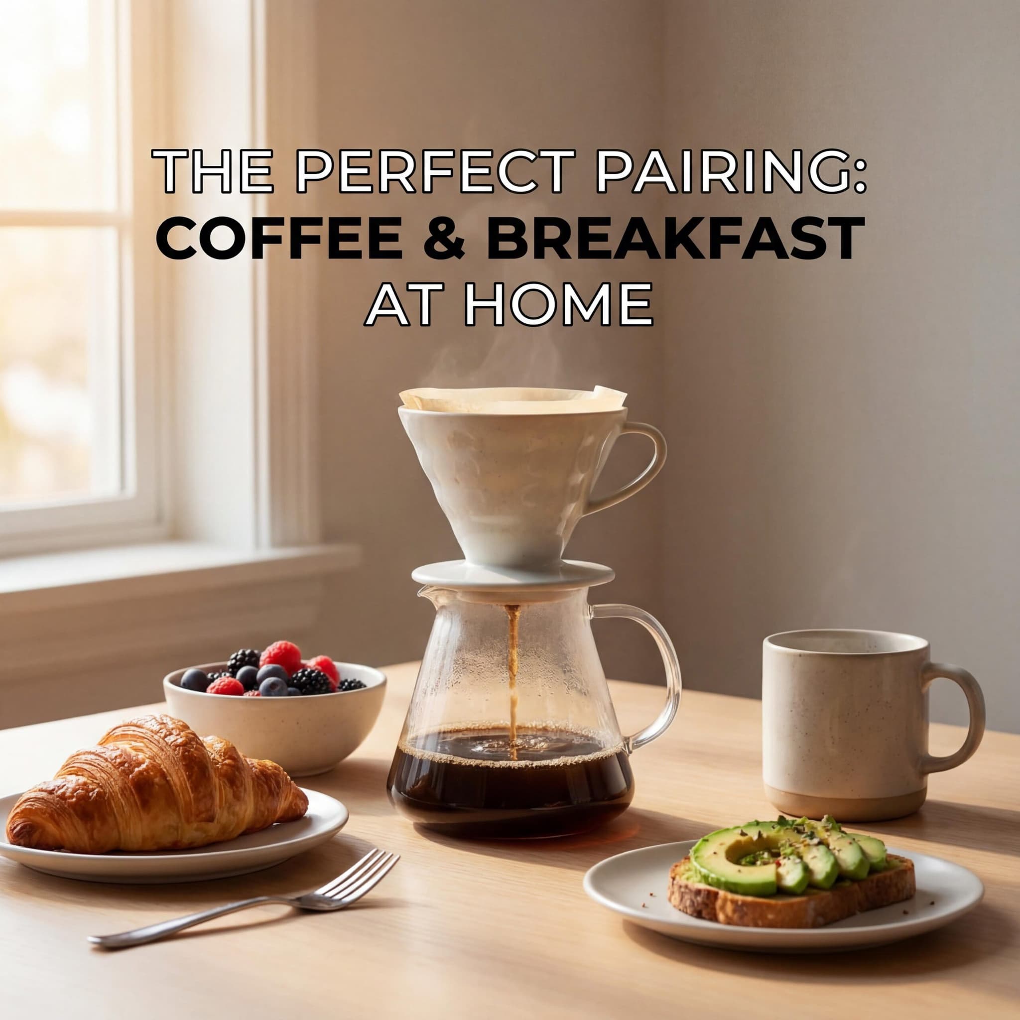 How to Make Coffee at Home That Pairs Well With Breakfast Foods