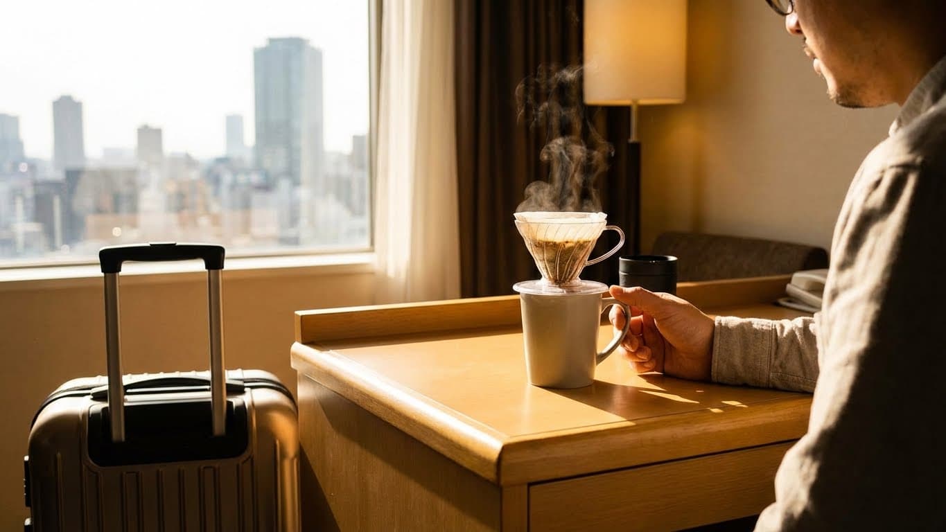 How to Make Good Coffee When You’re Staying in a Hotel or Airbnb