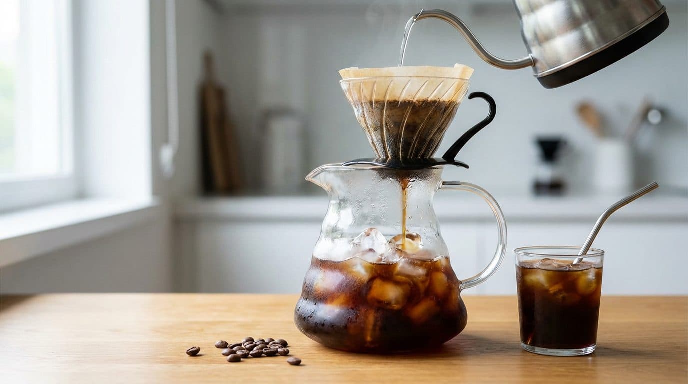 How to Make Iced Pour-Over Coffee at Home (Quick Brew Method)