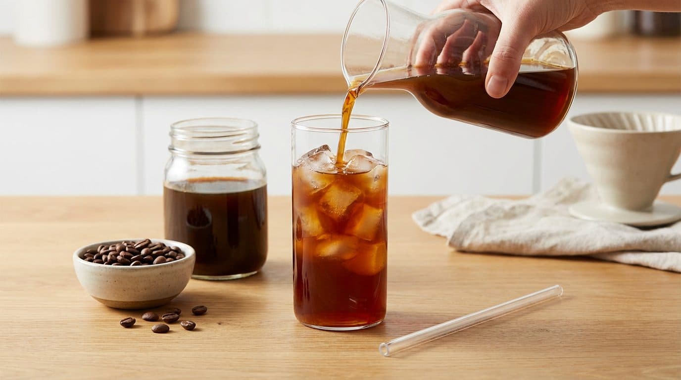 How to Make Low-Acid Iced Coffee at Home for Sensitive Stomachs