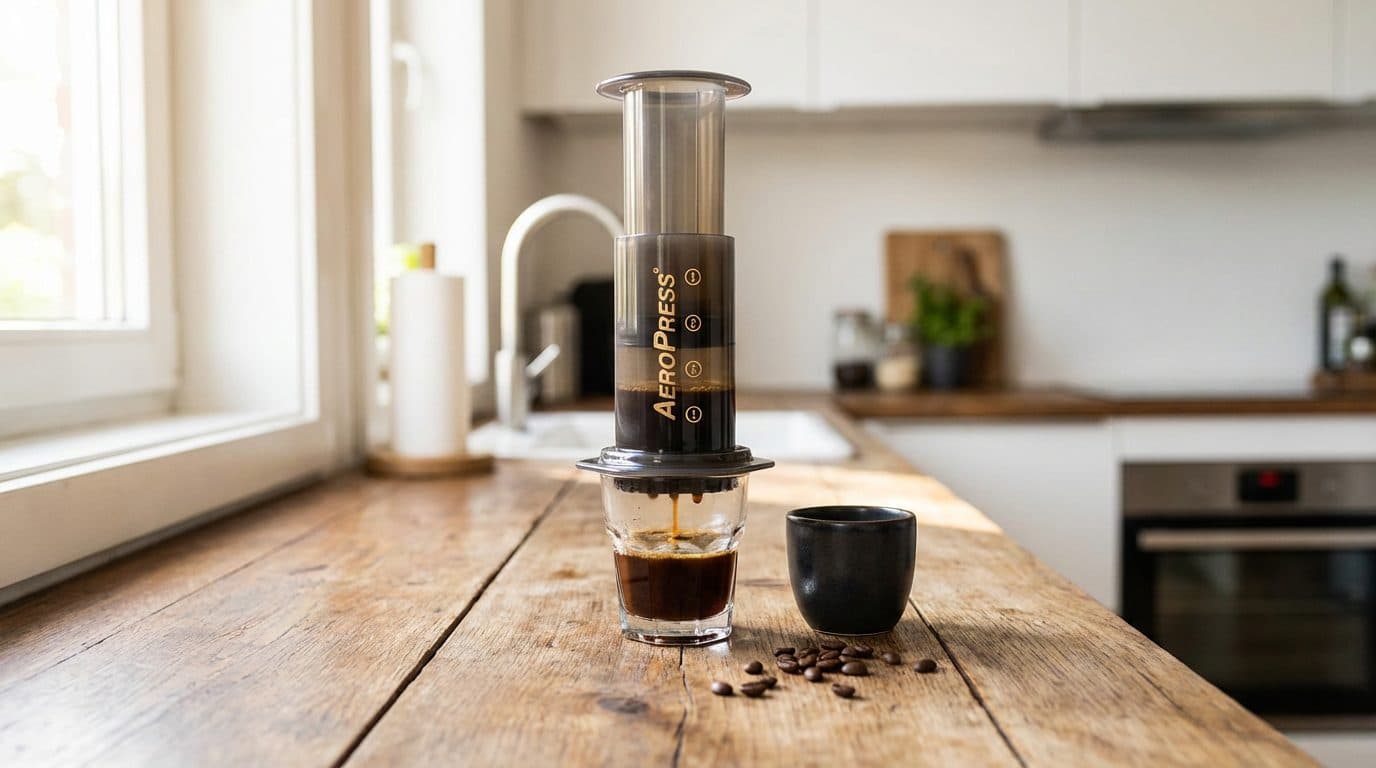 How to Make Strong AeroPress Coffee for Espresso-Like Drinks at Home