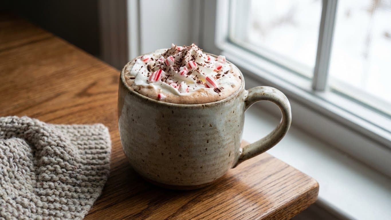 How to Make a Peppermint Mocha Latte at Home for Winter Mornings
