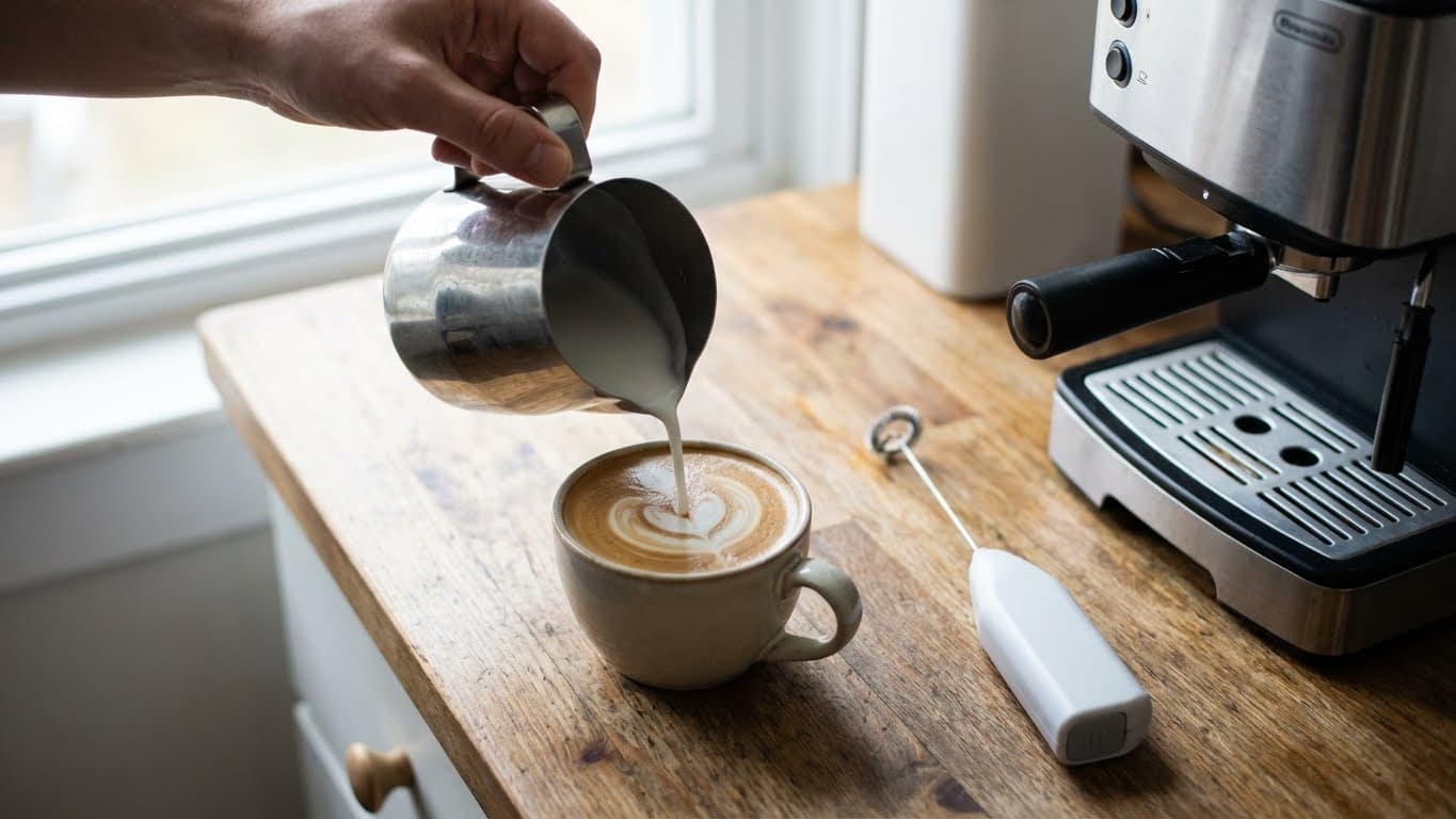 How to Practice Latte Art at Home With Cheap Tools (Beginner Tutorial)