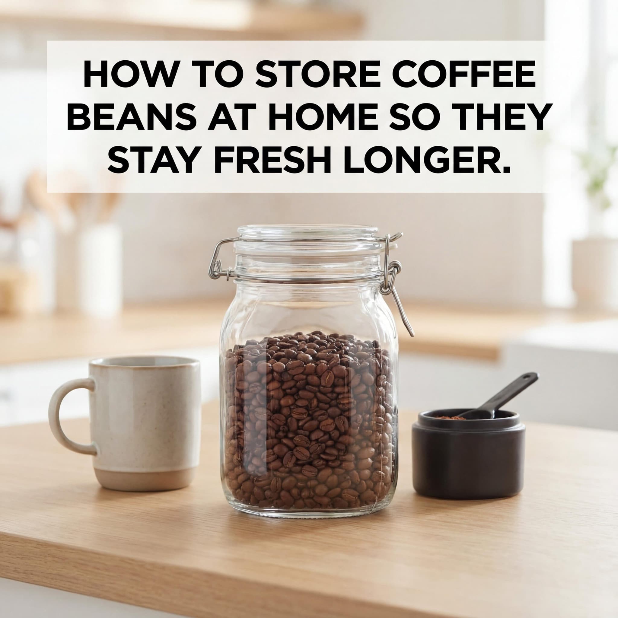 How to Store Coffee Beans at Home So They Stay Fresh Longer