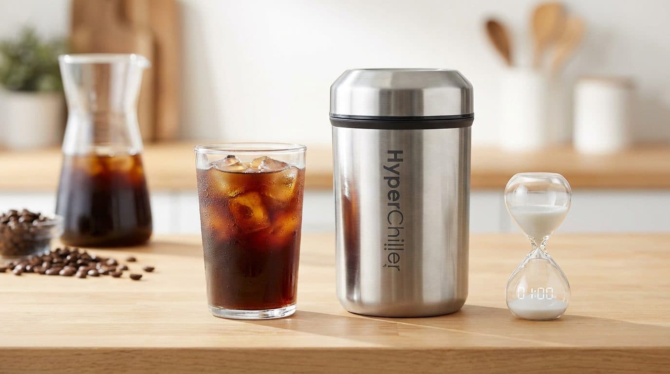 HyperChiller Review: Iced Coffee in One Minute?