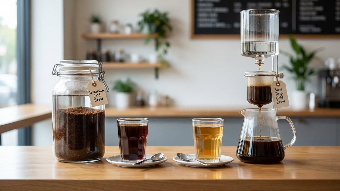 Immersion vs. Slow Drip Cold Brew: Taste Comparison