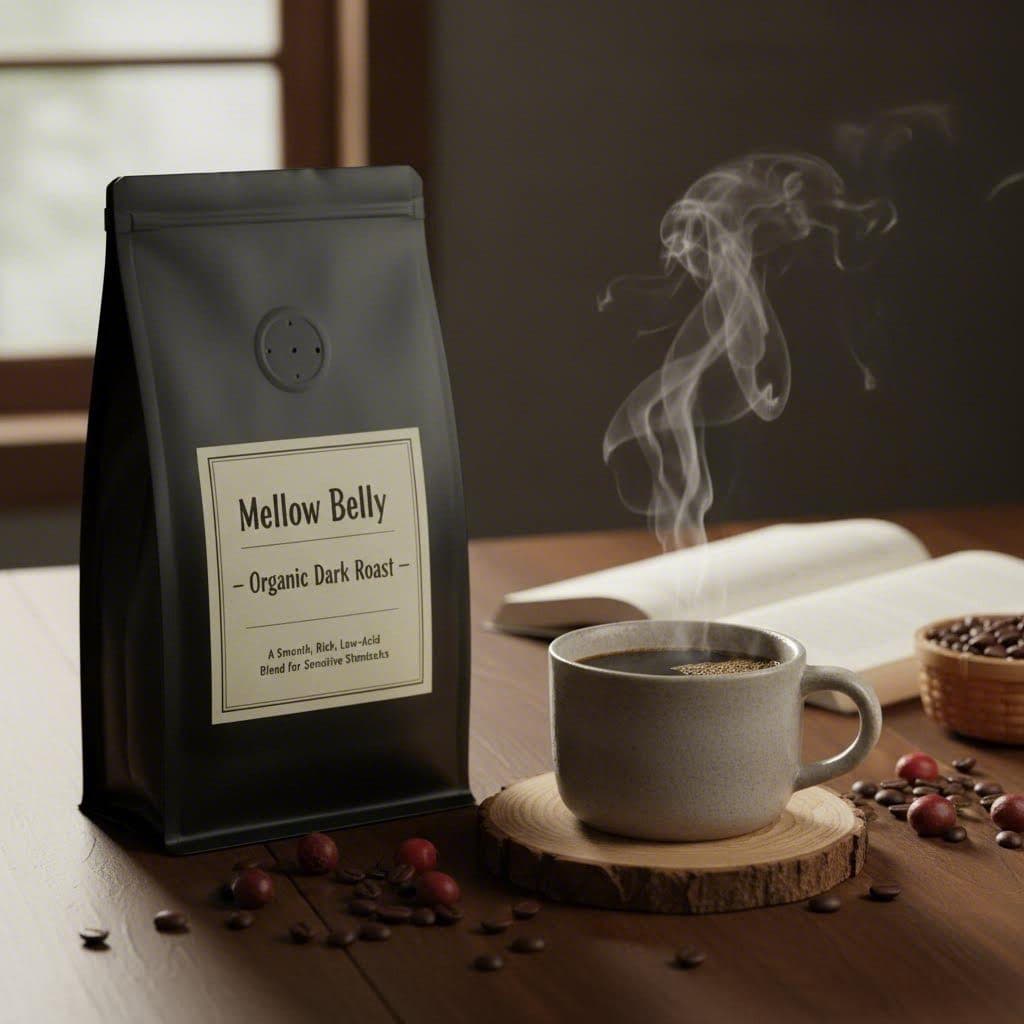 Lucy Jo's Mellow Belly – Organic Dark Roast