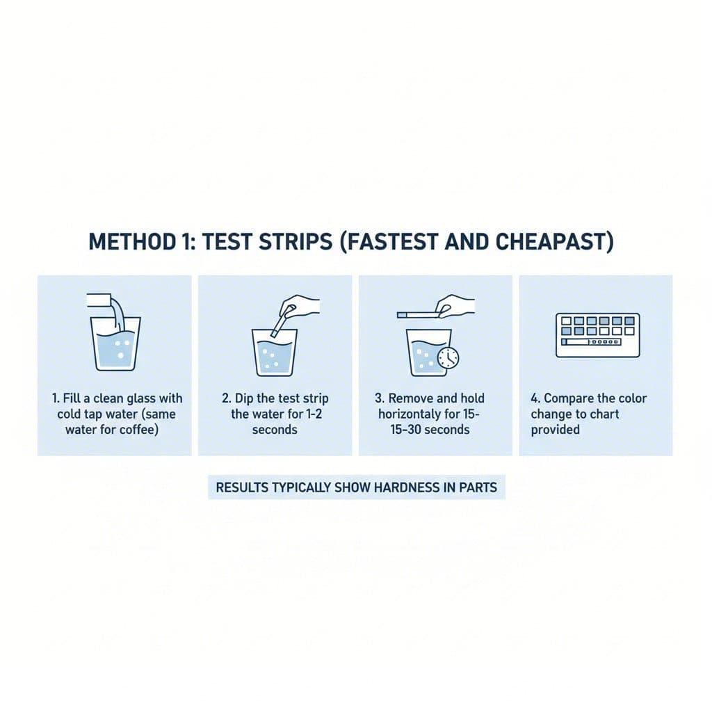 Method 1: Test Strips (Fastest and Cheapest)