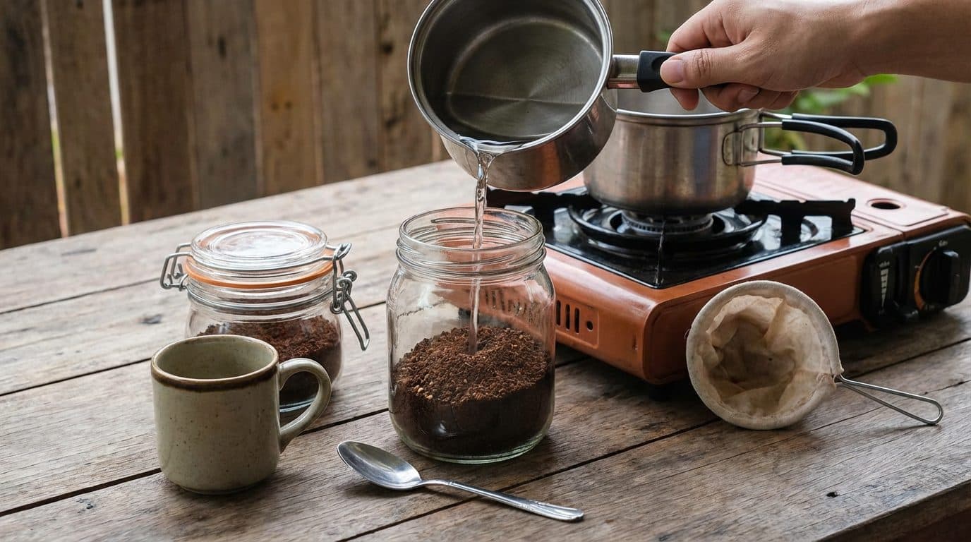 Method 3: The Makeshift French Press (No Press Required)