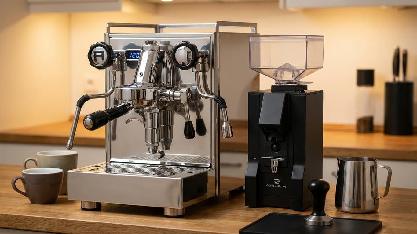 Mid-Range Excellence: Rancilio Silvia Pro X + Eureka Mignon Notte ($1,050 + $350)