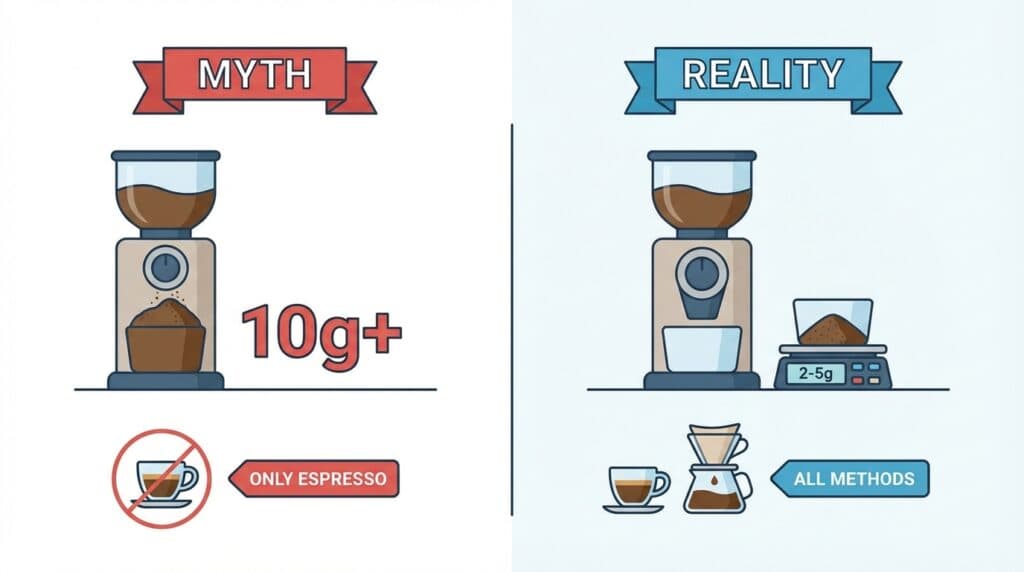 Myth vs. Reality: Purging Your Grinder