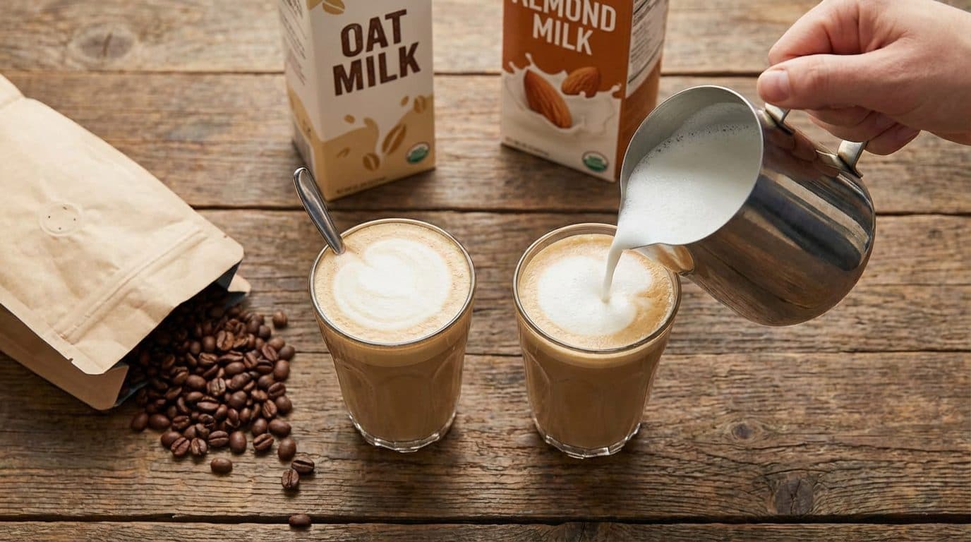 Oat Milk vs Almond Milk in Coffee: Which Tastes Better in Lattes at Home?