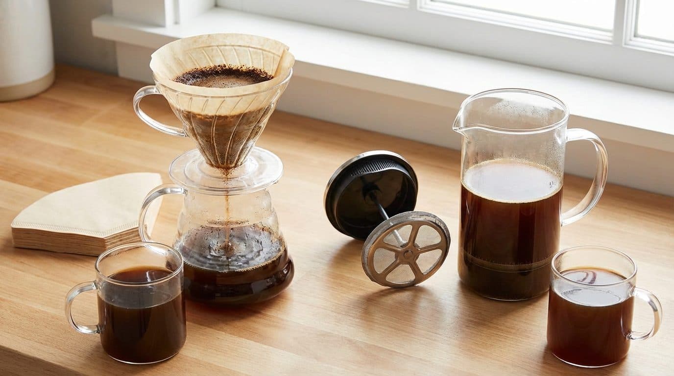 Paper Filter vs. Metal Filter (French Press)