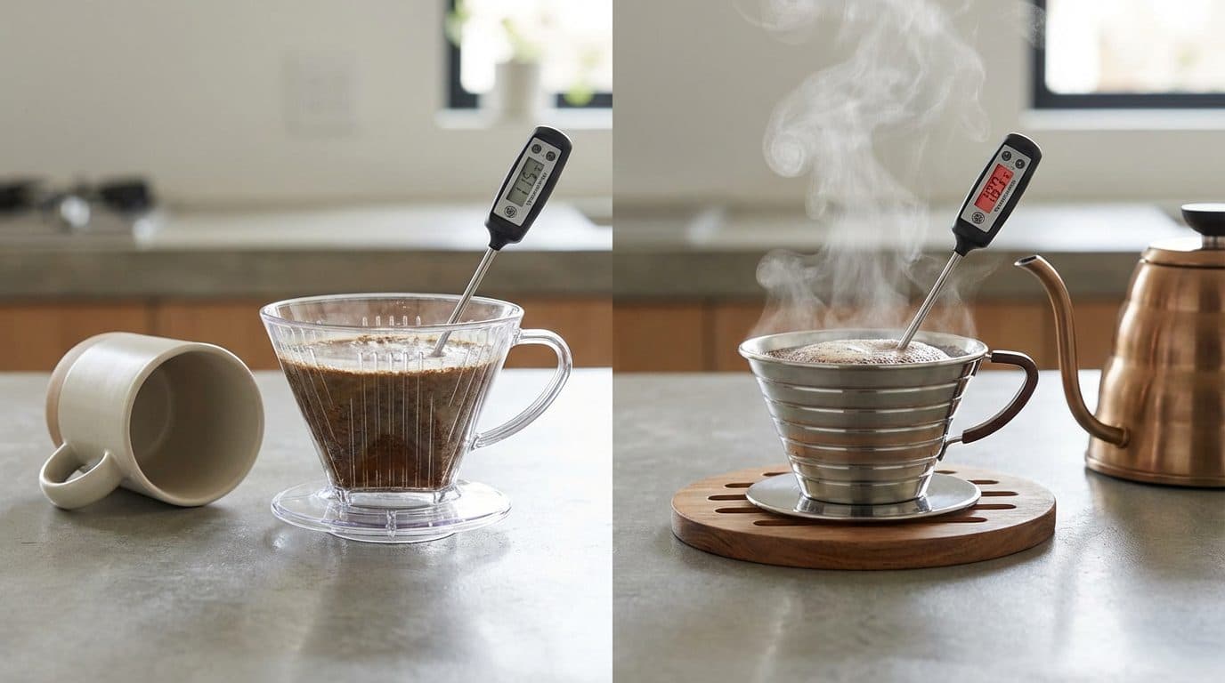 Plastic vs. Metal Drippers: Durability vs. Temperature