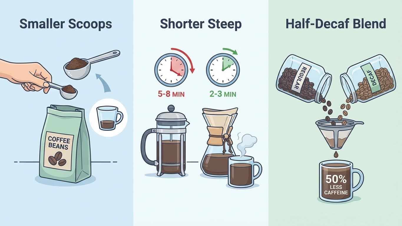 Practical Tips to Reduce Caffeine at Home