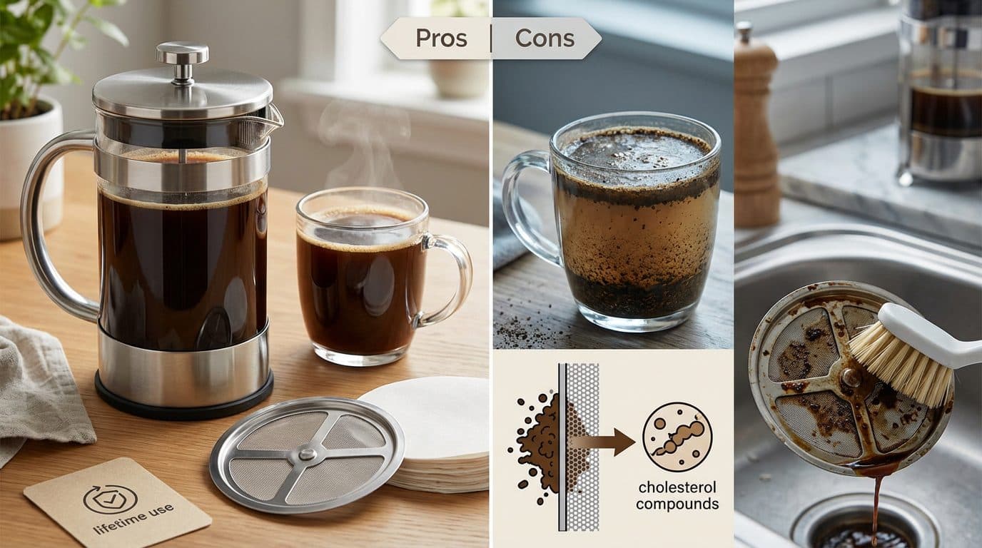 Pros and Cons: Metal Filter