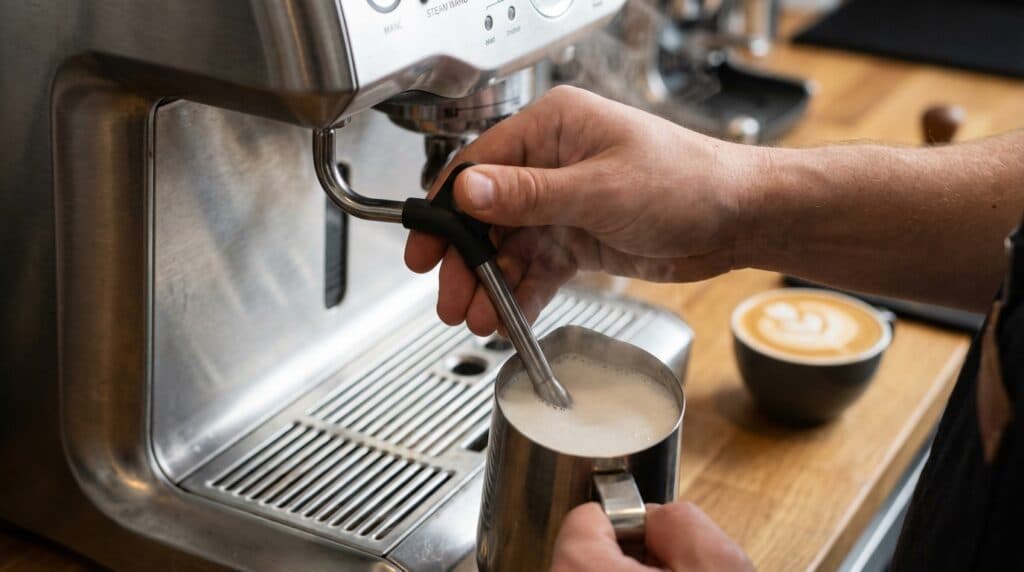 Regular Bambino: Manual Steam Wand