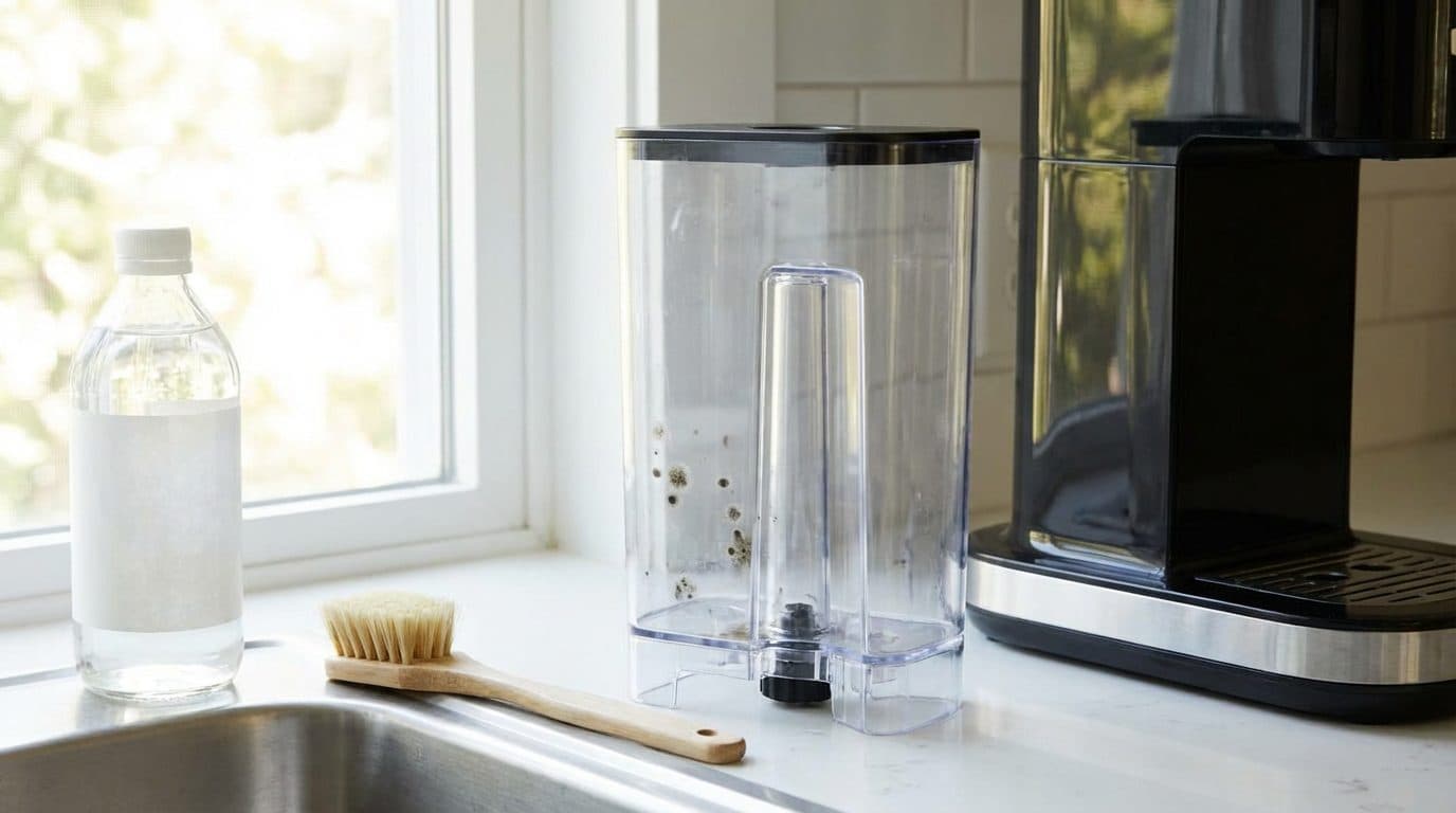 Removing Mold from Coffee Maker Water Reservoir